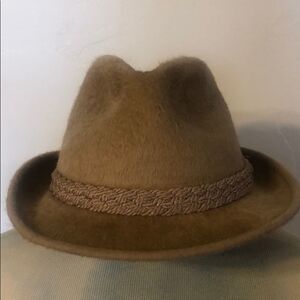 Stetson “the playboy” vintage hat 22.5 (1000)